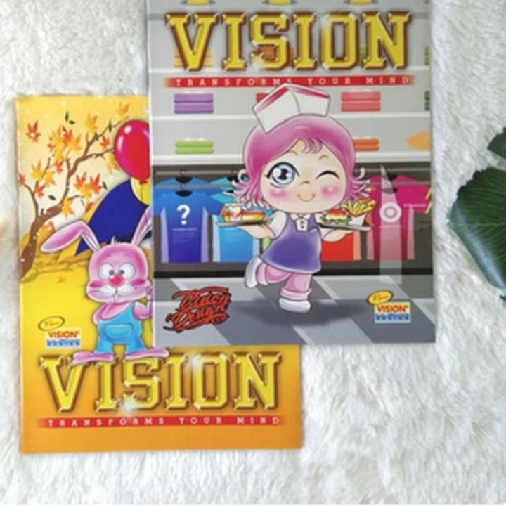 

Siap Kirim.. Buku Tulis Vision Murah 38 / 58