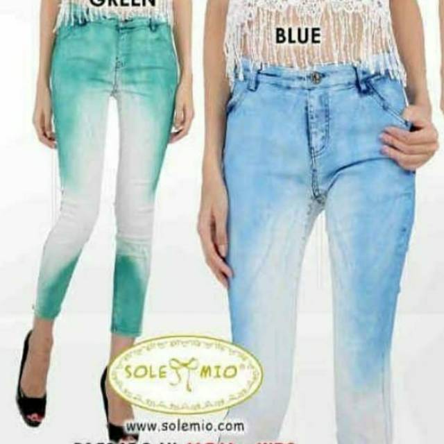 Celana solemio jeans panjang.