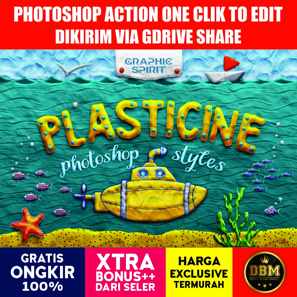 PLASTICINE Photoshop Toolkit