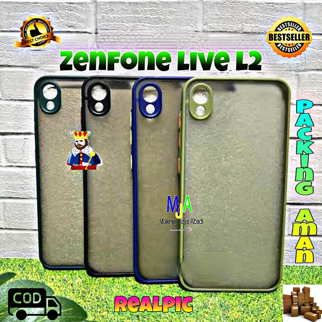 SOFTCASE ASUS ZENFONE LIVE L2 - CASE MATTE FULL COLOUR MY CHOICE BUMPER CASE PELINDUNG KAMERA