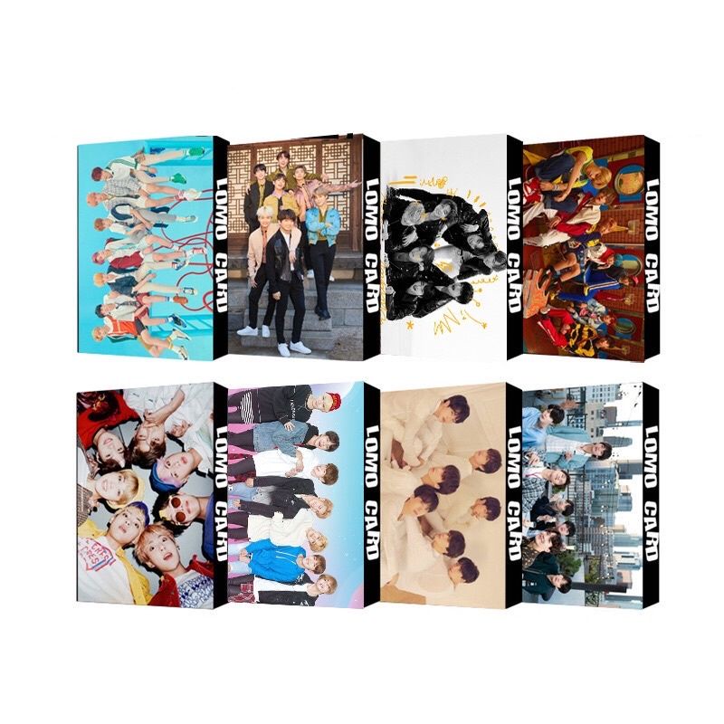 Lomo Card Photocard Kartu Foto Album Member BTS