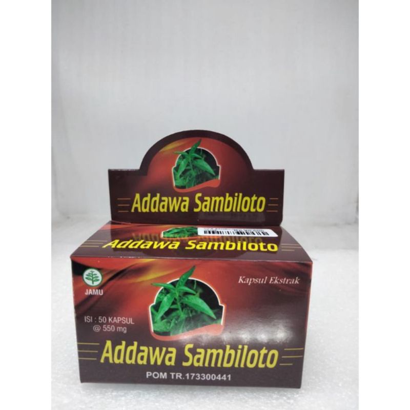 

SAMBILOTO / ADDAWA SAMBILOTO / KAPSUL EKSTRAK SAMBILOTO