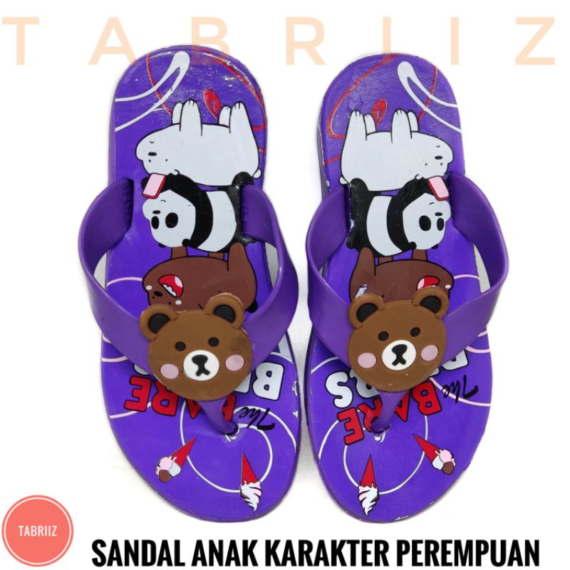 Sandal anak Perempuan Sandal anak cewek sandal anak karakter Lucu - murah berkualitas