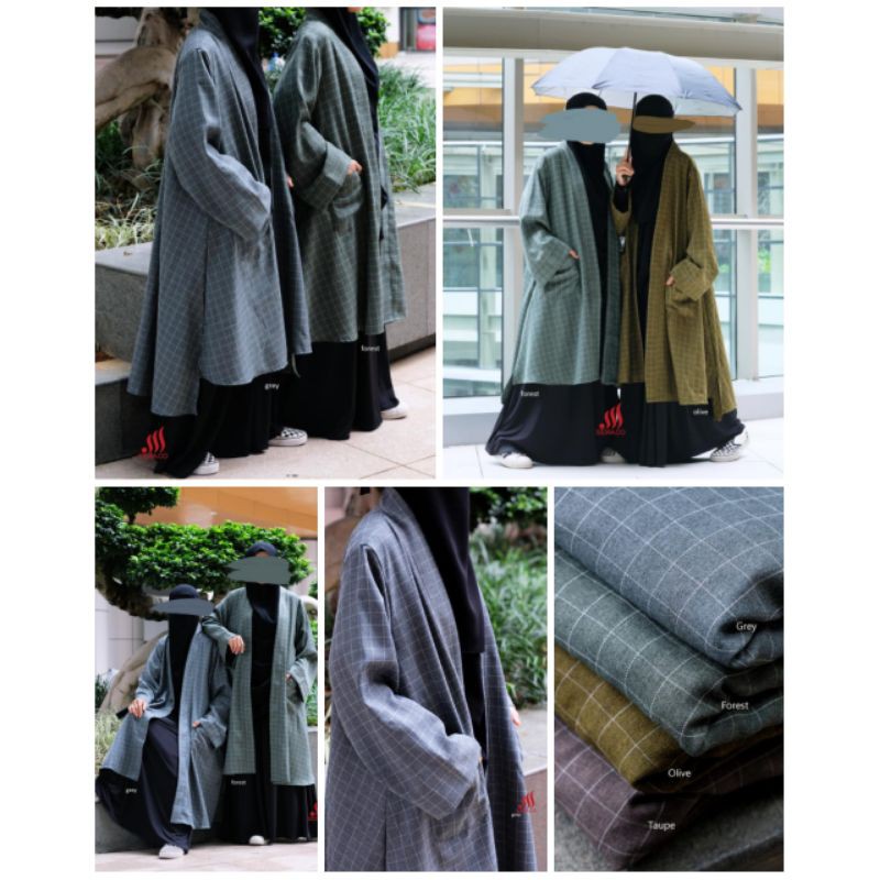 Cardi Burgati by Sidra | cardigan katun cardigan rajut outer syari outer rajut outer