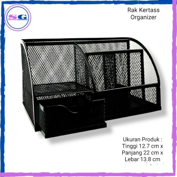 

✔alat kantor / peralatan kantor Desk Organizer Joyko DS-22 / Desk Set / Tempat wadah Alat Tulis Kantor Joyko