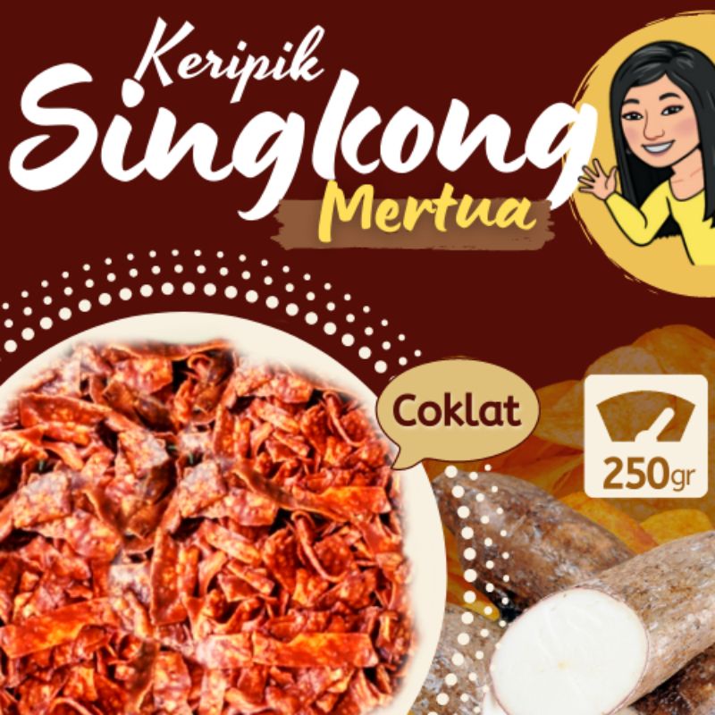 

keripik singkong coklat 250gr