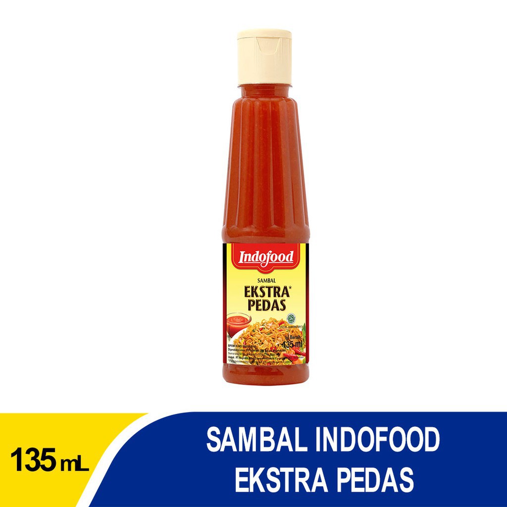 

Indofood - Extra Pedas Botol 135 ml