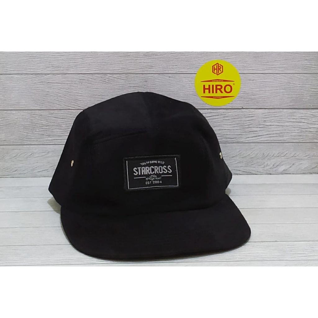 [COD]Topi Distro Pria/Topi Snapback Bordir STAR Lima Panel New Model/Topi Keren