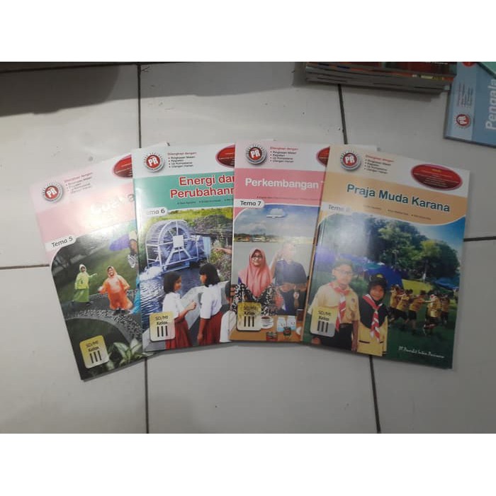 NEW .. PAKET BUKU PR TEMATIK TERPADU KELAS 3 SEMESTER 2 TERDIRI TEMA 5,6,7,8