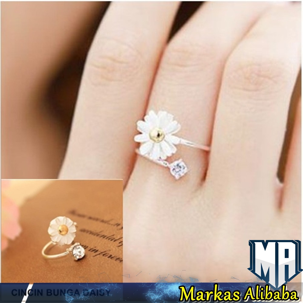 CINCIN MOTIF BUNGA DAISY / CINCIN DAISY