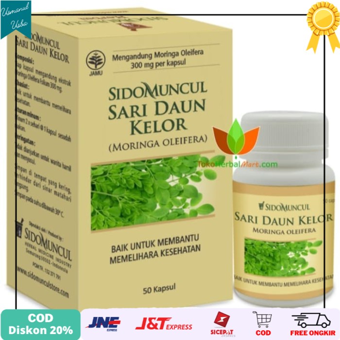 

◾COD◾ SARI DAUN KELOR SIDOMUNCUL ISI 50 KAPSUL