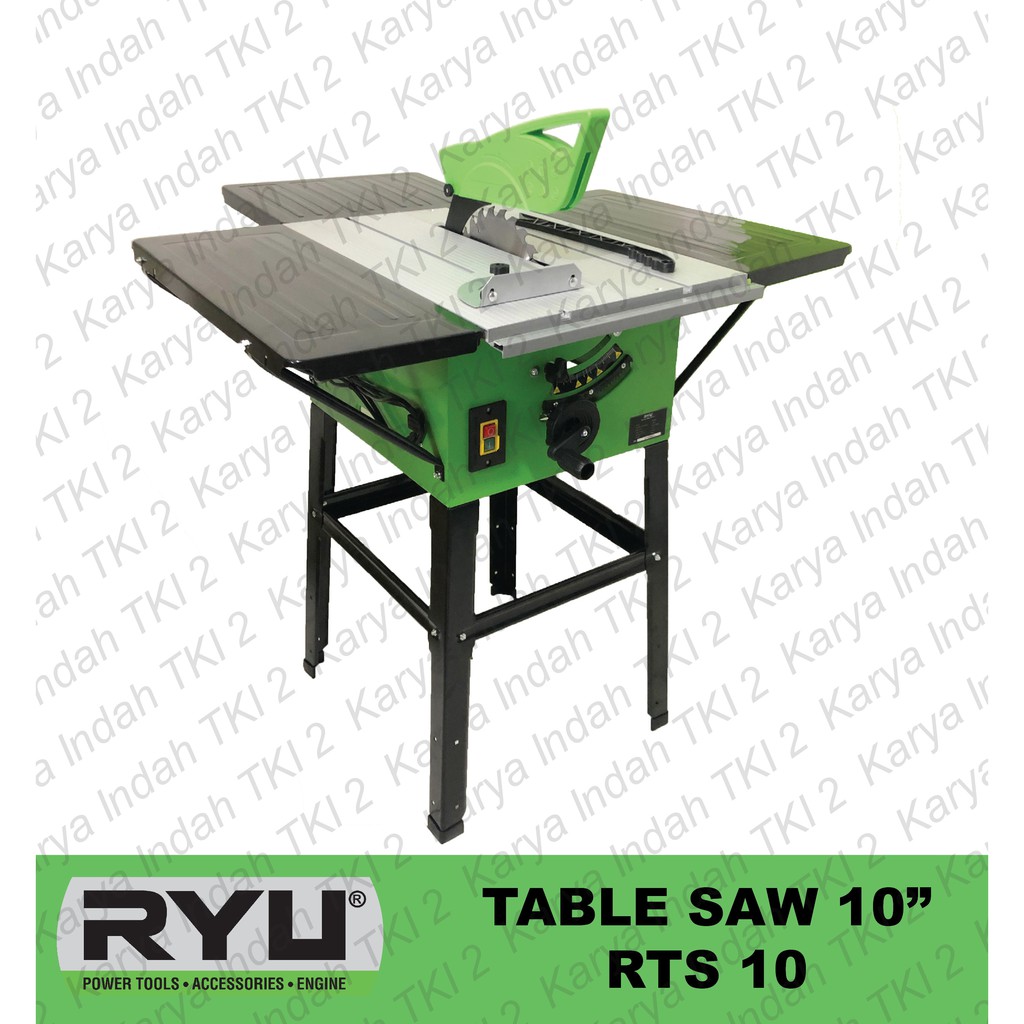 Table Saw 10 RYU RTS10 Mesin Gergaji  Meja Potong Kayu  RTS 