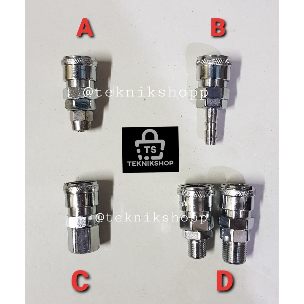 SAMBUNGAN SH / KOPLER / KOPLING / SAMBUNGAN SELANG / COUPLER SELANG ANGIN
