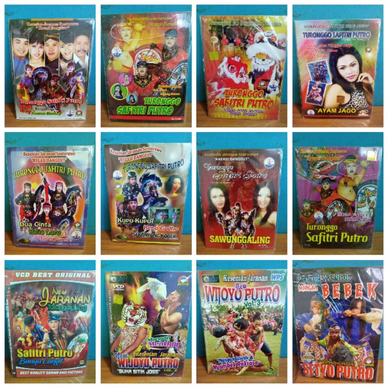 VCD JARANAN SAFITRI PUTRO & WIJOYO PUTRO & SETYO PUTRO