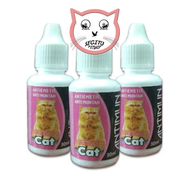 OBAT KUCING SAKIT MUNTAH MUNTAH ANTIMUN