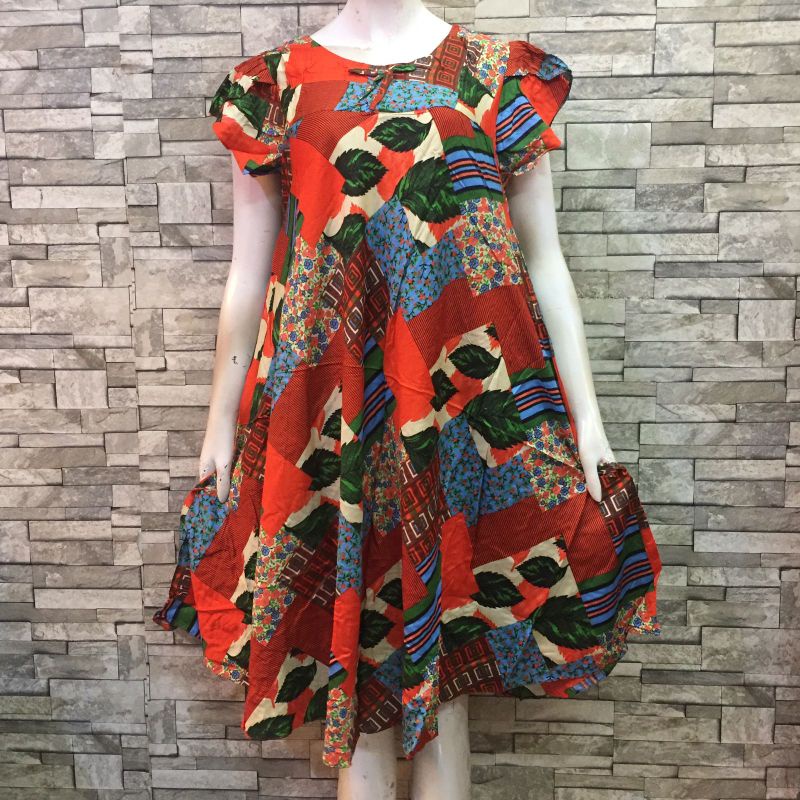 DASTER KLOK GAJAH PUTIH TANGAN DAUN | DASTER BATIK BALI-35