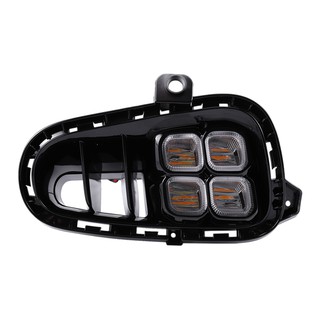 2pcs Lampu Kabut Led Drl Depan Mobil Warna Putih Kuning 2pcs Lampu Kabut Led Drl Depan Mobil Warna Putih Kuning