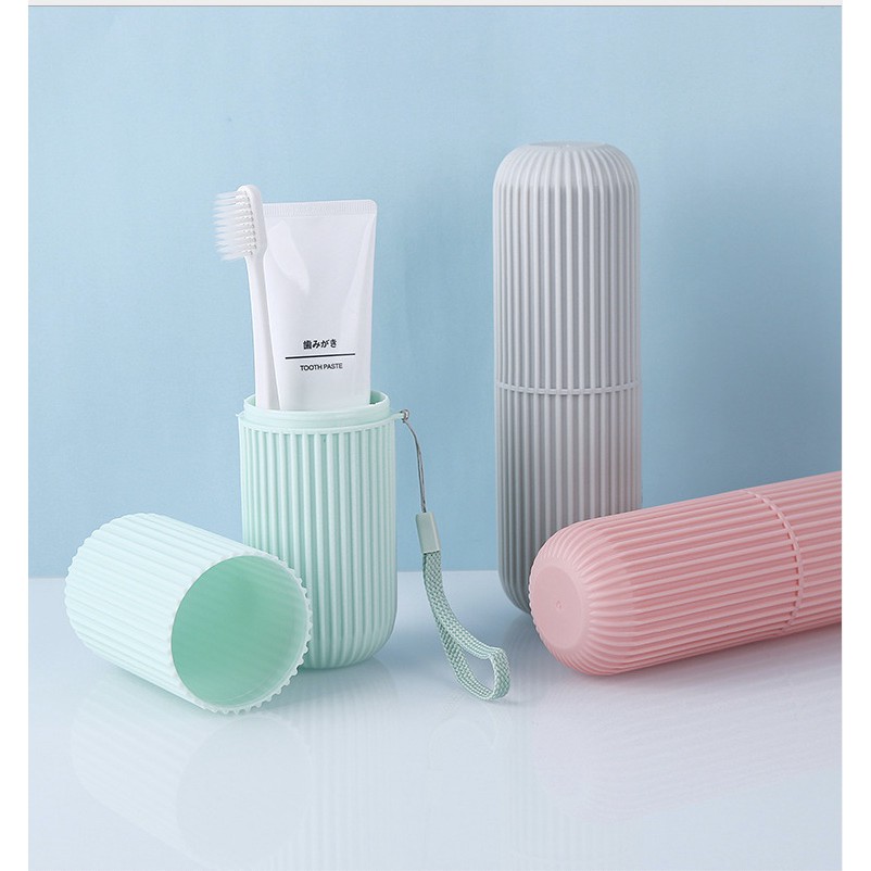TEMPAT SIKAT GIGI TRAVEL SET TABUNG ODOL