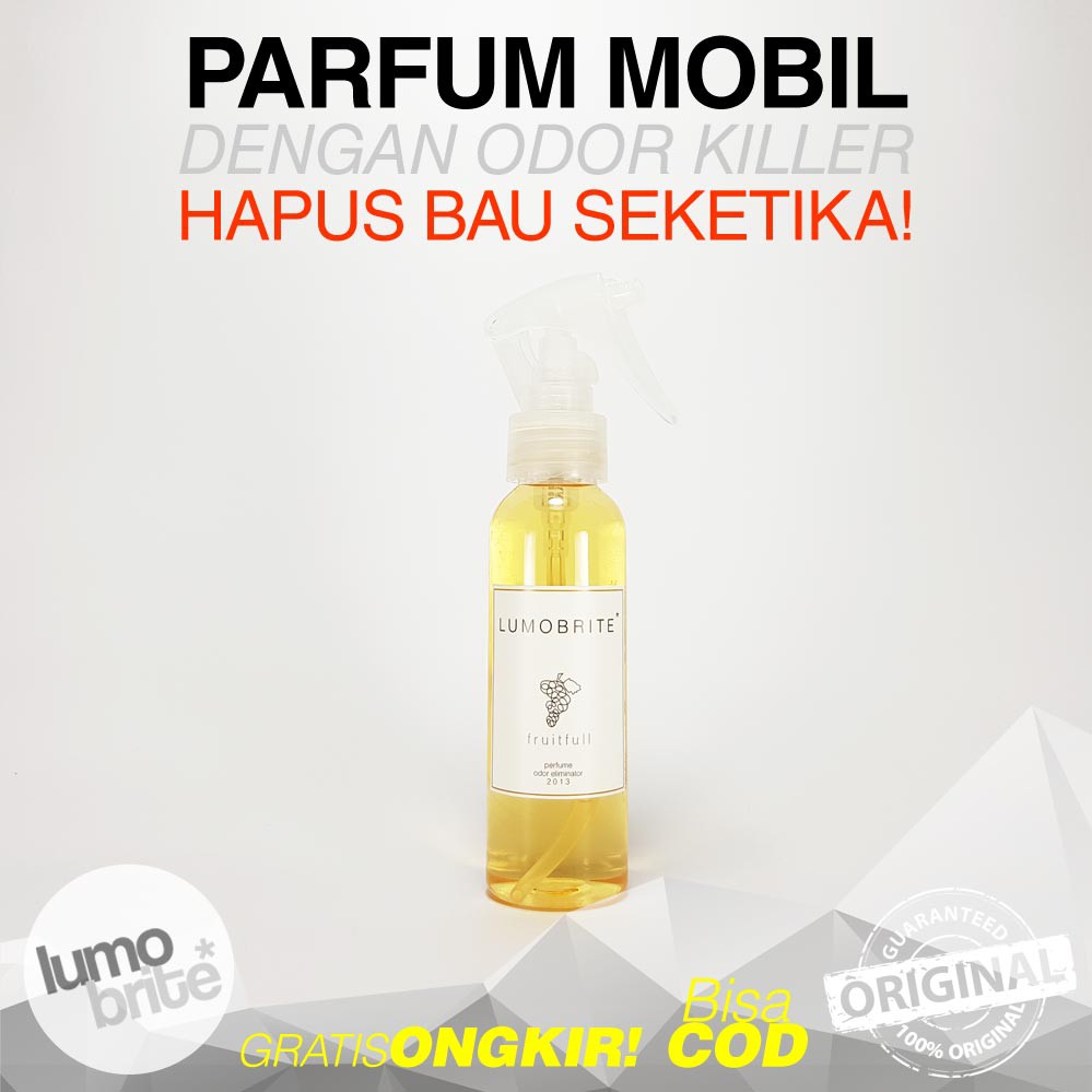 LUMOBRITE 3 Odor Eliminator Penghilang Bau Parfum Helm Sepatu Pengharum Mobil MURAH