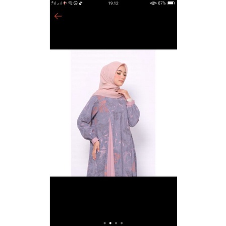 Zaskia Mecca Kahlia Purple Dress