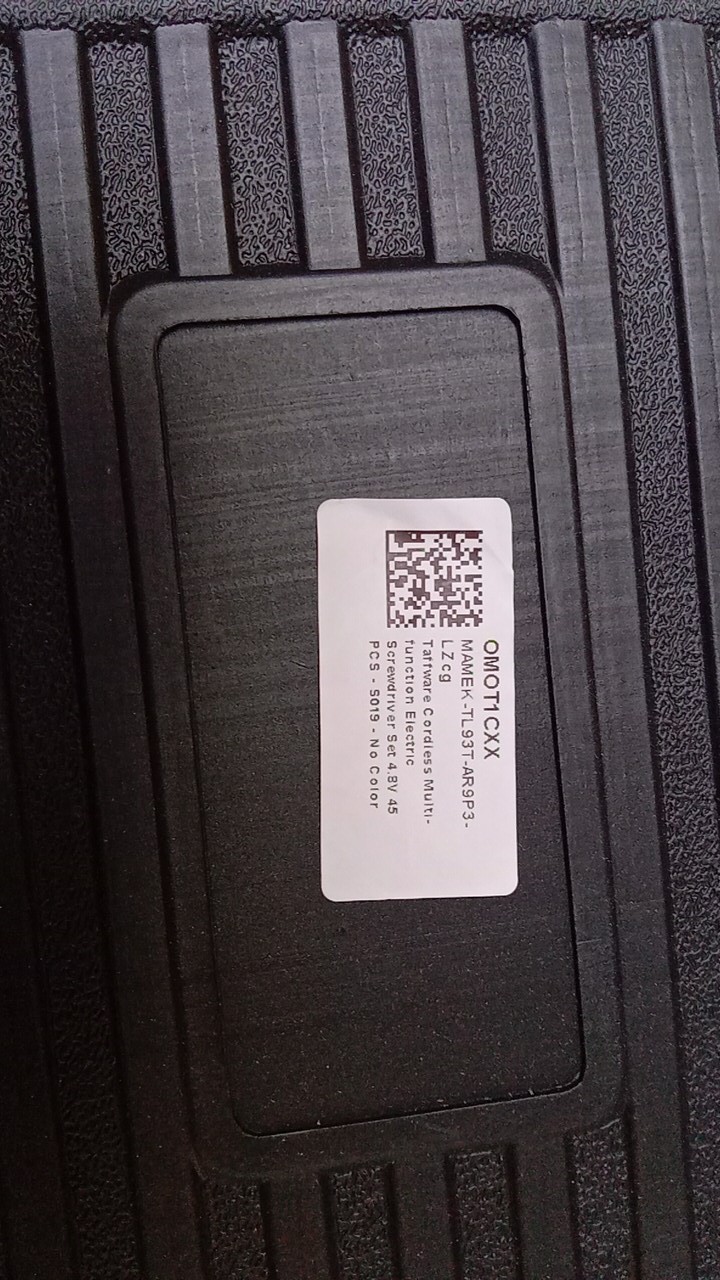 [best Quality] Cordless Multifunction Screwdriver Electric 4.8v Set 45pcs