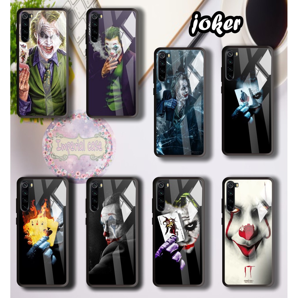 back case glass JOKER Realme C1 C2 C3 U1 2 2 Pro 3 Pro 5 5i 5s Pro 6 Pro X Xt C11 C15 c12 7 IC1119