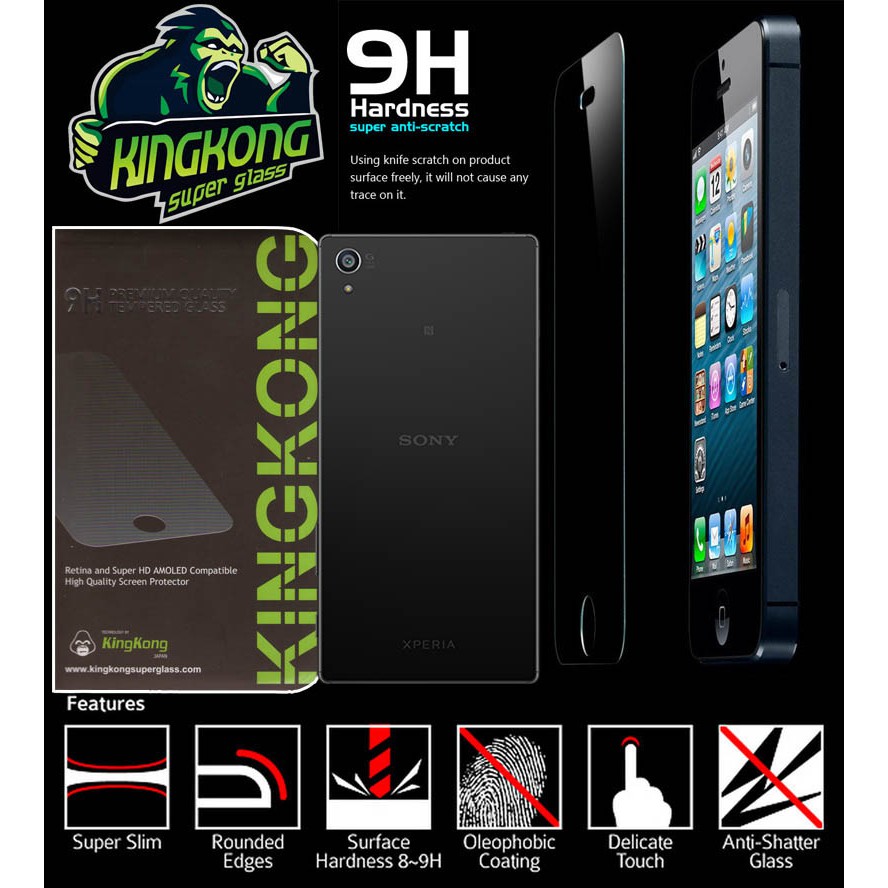 Kingkong Back Glass Sony Xperia Z5 Premium - Z5 Premium Dual