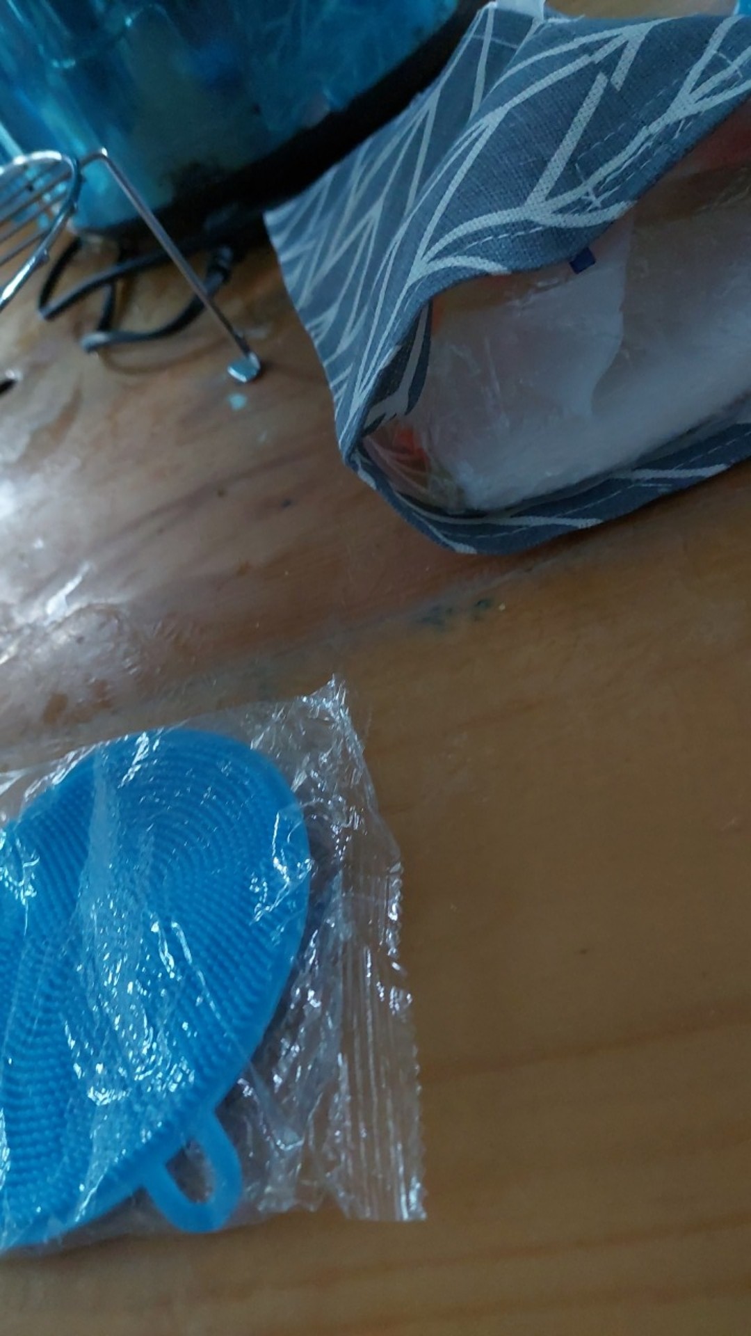 Spon Silikon Alat Pencuci Piring Wajan Teflon Panci Masak Spons Cuci Anti Kuman Kebersihan Bersih