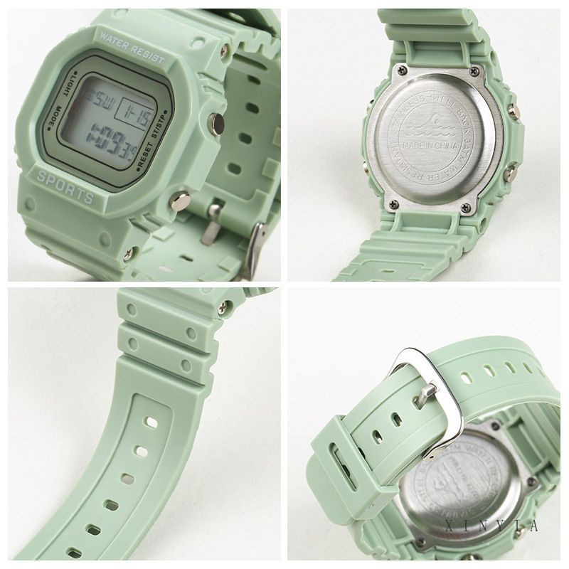 Jam Tangan Wanita Digital Water Resistant Korean Style Sport warna,..