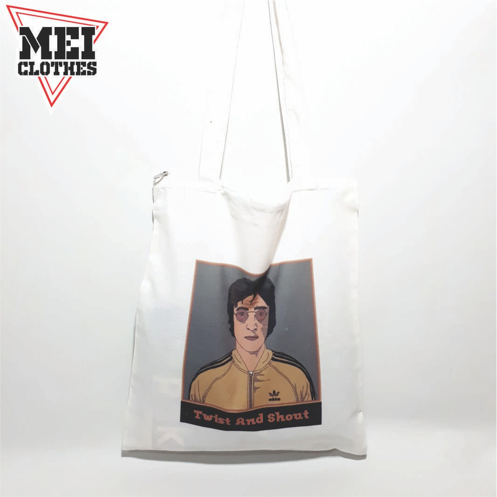 (SEHARI JADI )TOTEBAG SABLON SATUAN II TOTEBAG BLACU MURAH II TOTEBAG CUSTOM