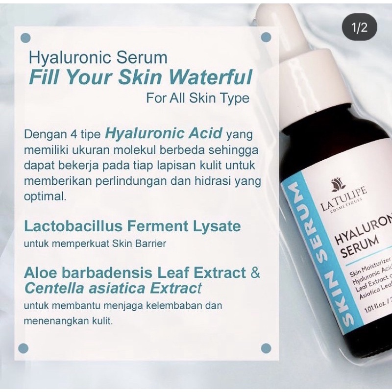 La Tulipe Hyaluronic Serum 30 ML
