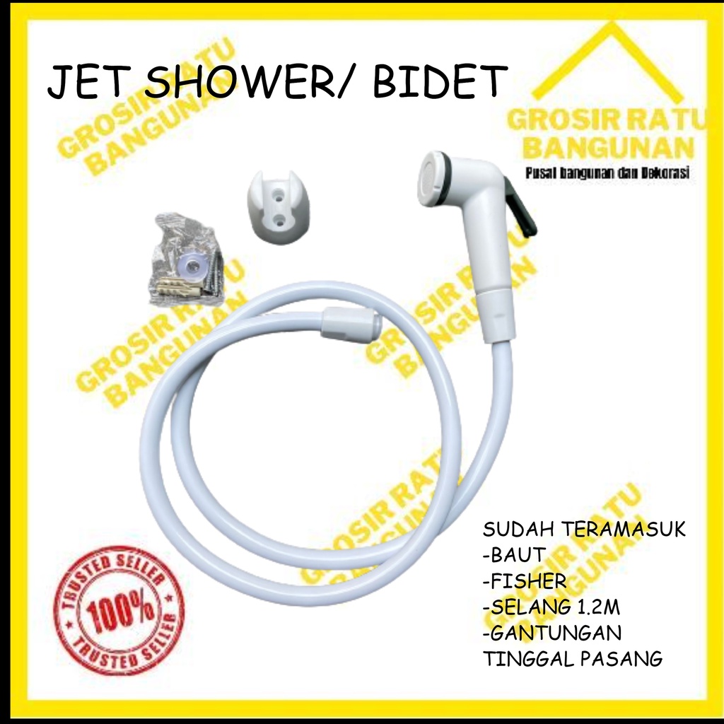 JET SHOWER BIDET/ SHOWER WC MODEL TOTO ANTI KARAT Jet Shower Toilet Bidet Closet Kloset