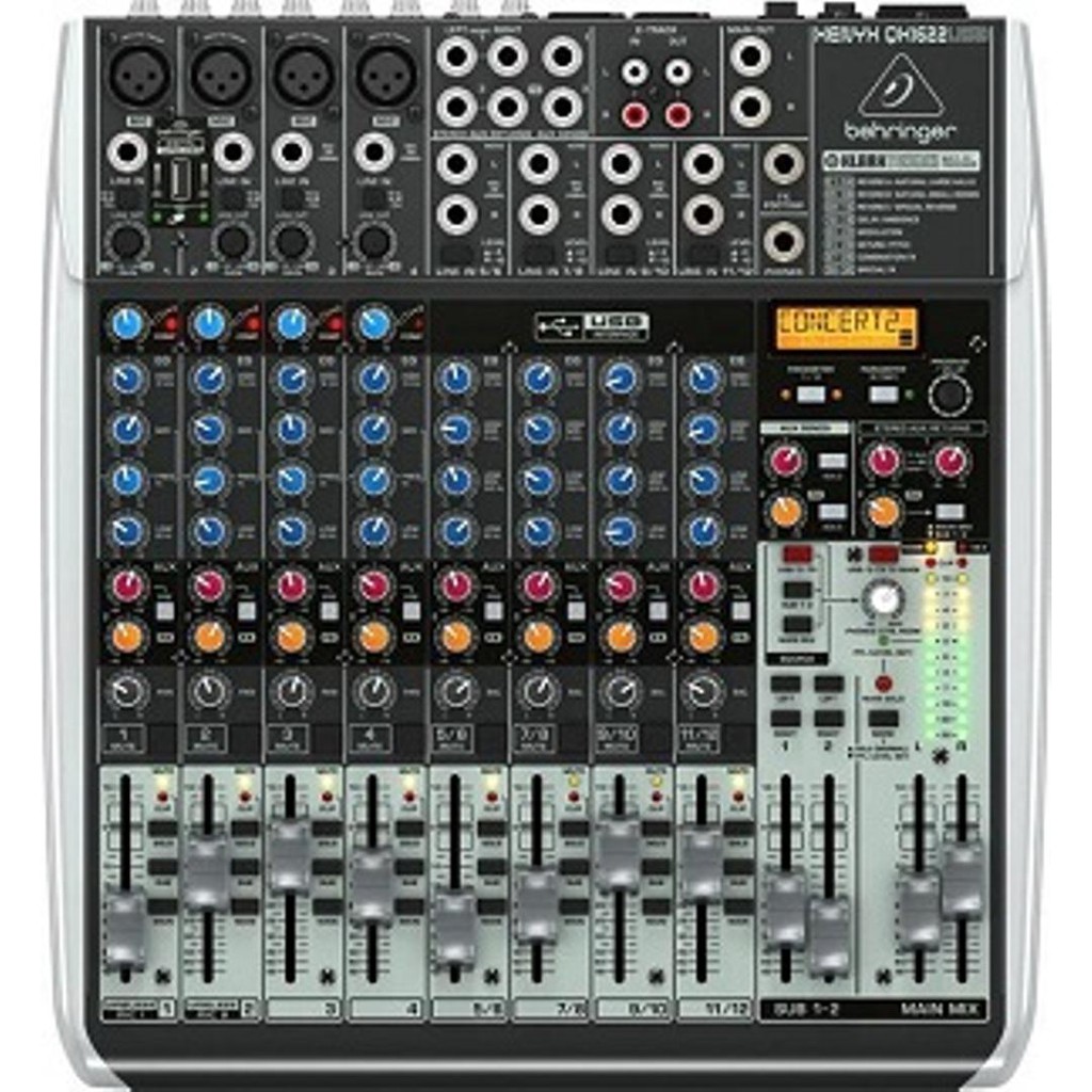 Mixer Behringer XENYX QX 1622 USB ( 12 channel )