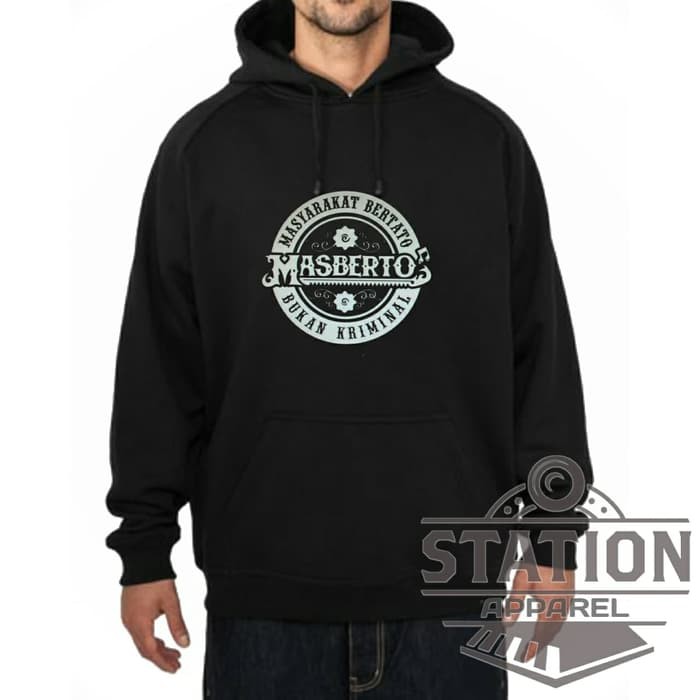 Jaket Hoodie Pullover MASBERTO made by Station Apparel