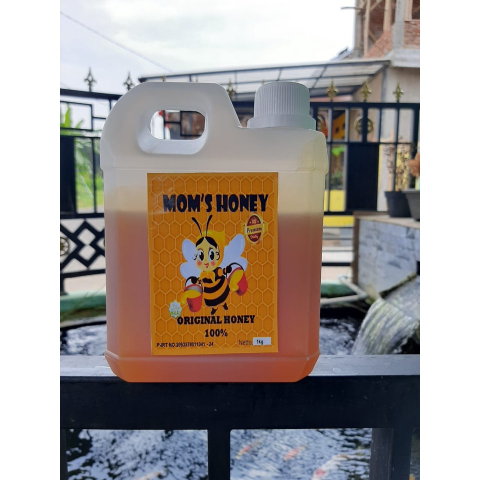 

Madu Hutan Ukuran 1 kg by Moms honey 100% Madu hutan original sudah lolos uji lab