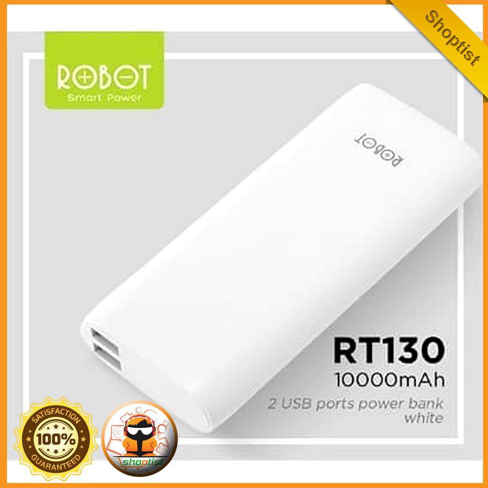 Powerbank Robot Rt130 10000Mah Original Pb Power Bank 10000 Mah SPTB72