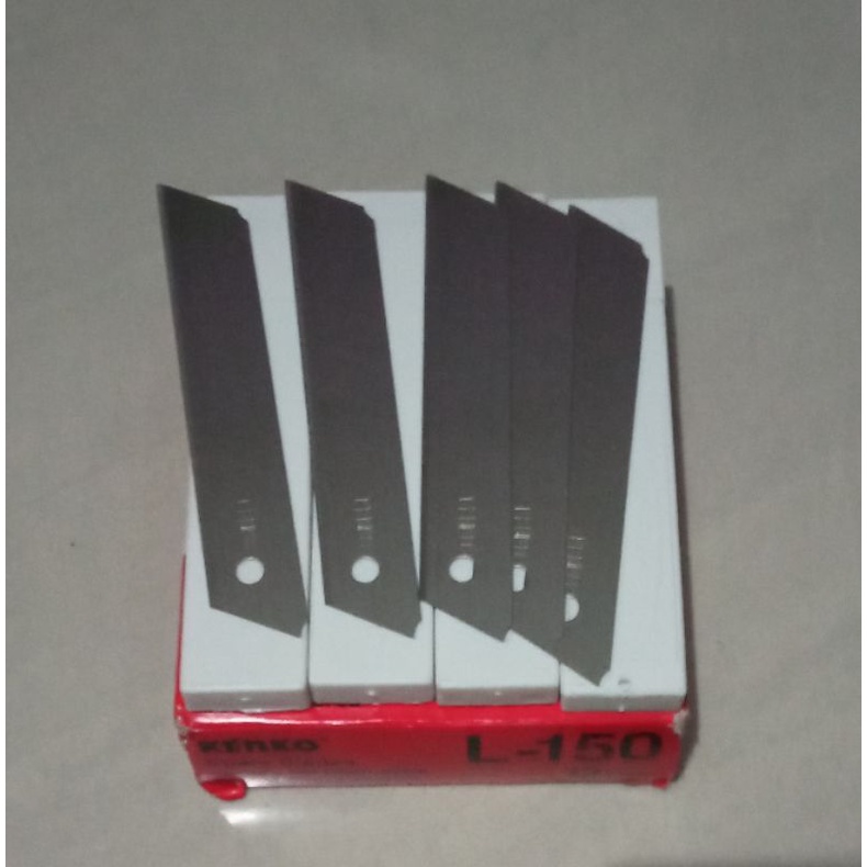 

Isi KATER KENKO L-150 / isi CUTTER 1pak isi 5pcs