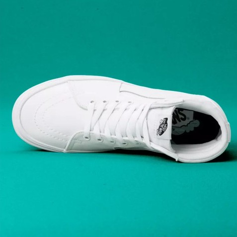 SEPATU VANS OFF THE WALL | SK8 HI COMFYCUSH CLASSIC TRUE WHITE