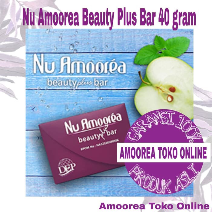 Sabun NuAmoorea Nu Amoorea STEMCELL 40 GR Asli pencerah wajah   -amo01