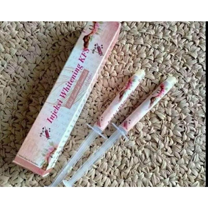 termurah injeksi whitening kfs original 100% memutihkan badan