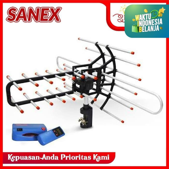 Sanex Antena Outdoor TV With Booster Puls Remote WA-850TG