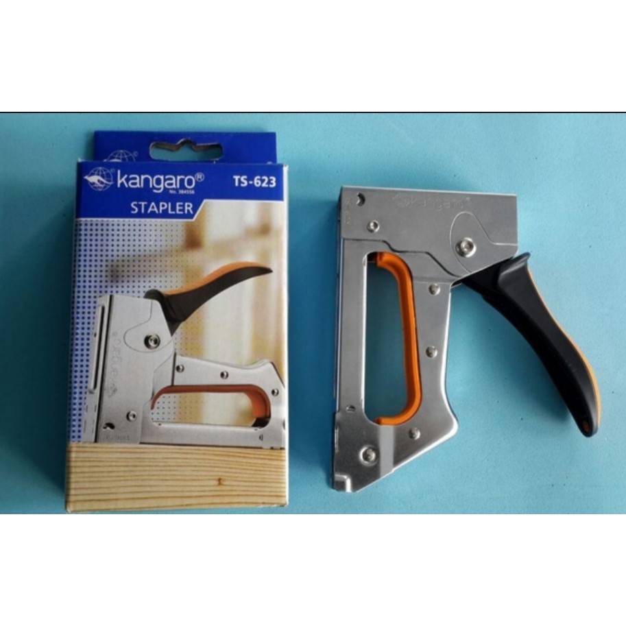 

Promo Stapler Tembak Gun Tacker / Guntacker Kangaro TS 623