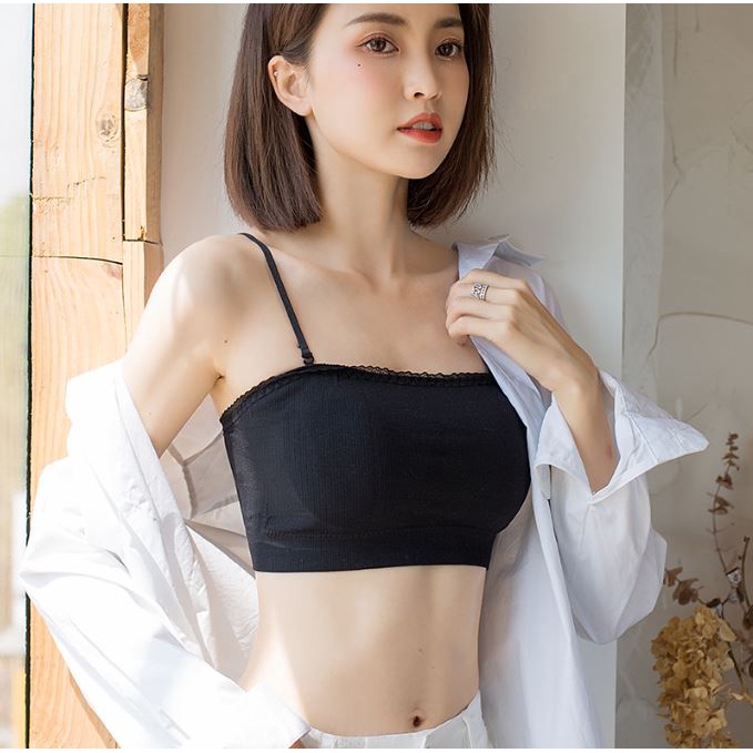 BV.ID BR638 TANKTOP BRA KEMBEN SINGLET CROP TALI BISA DI LEPAS PAKAIAN DALAM WANITA SEXY