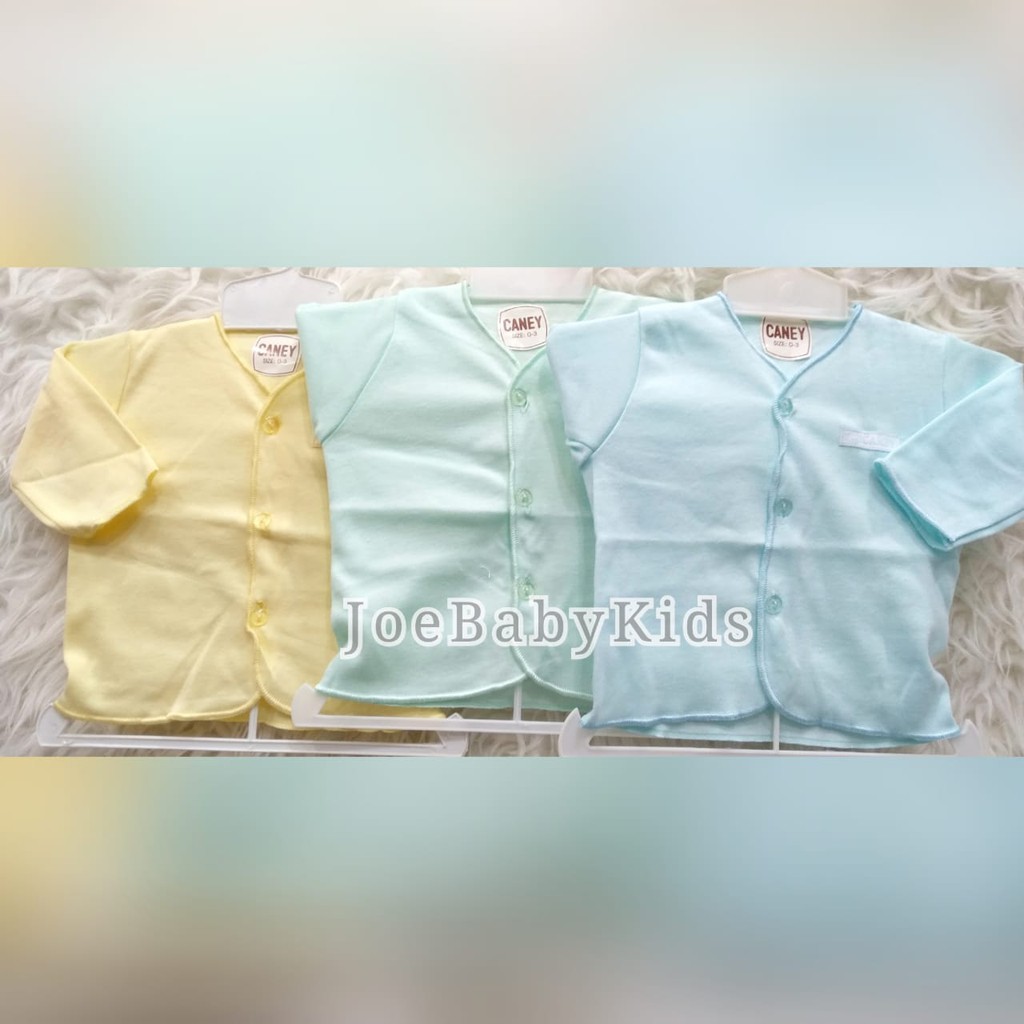 Caney NB / Atasan baju bayi baru lahir lengan panjang / Atasan lengan panjang Bayi baru lahir