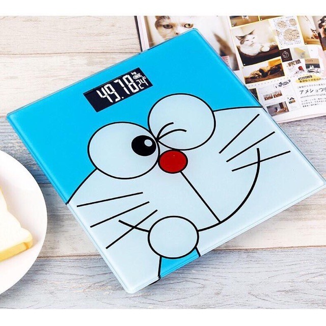 # HJ # Timbangan badan digital hello kitty doraemon cartun