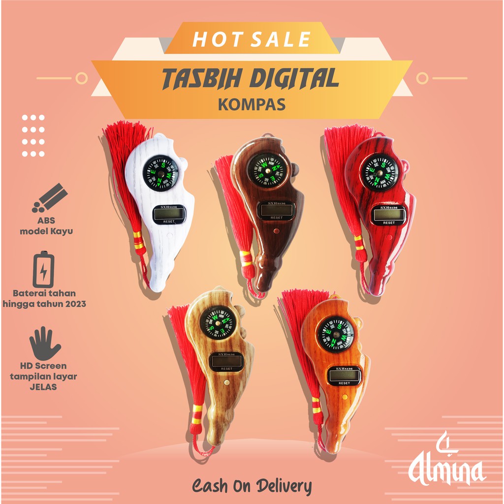 ZIKIR DIGITAL TASBIH DZIKIR DIGITAL ALAT HITUNG ZIKIR DZIKIR ALMINA