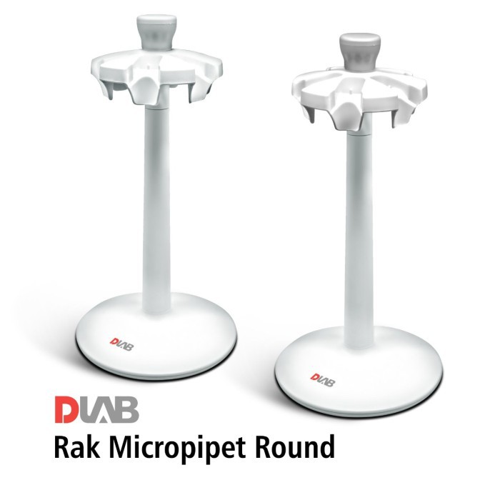 Rak Mikropipet Round DLab