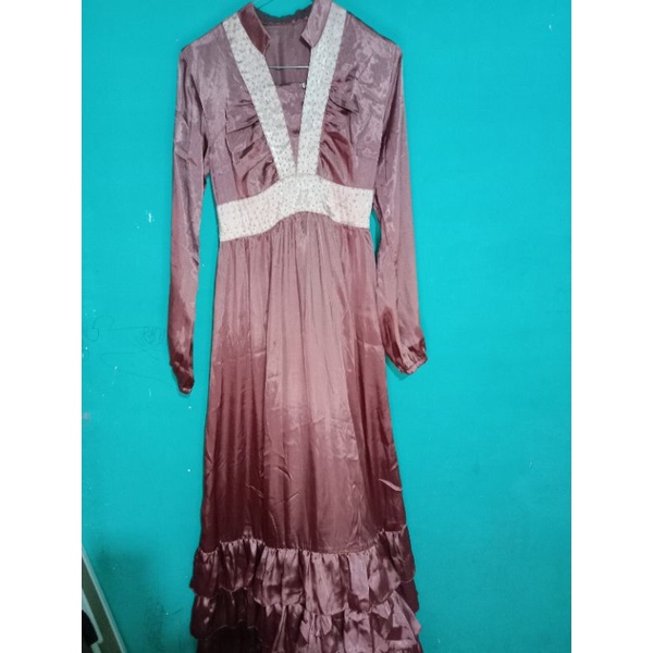 Dress Satin (preloved)