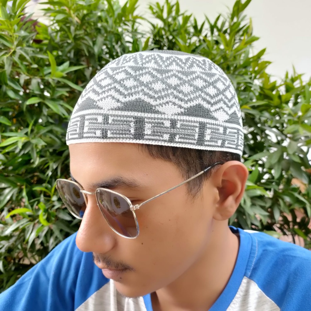 Peci Rajut Motif / Peci Haji / Peci Murah / Peci / Kopiah