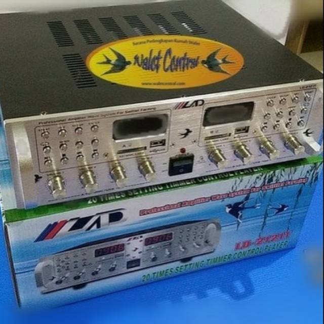 Mesin panggil walet LD 2121T 2 player + timer